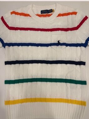 Ralph Lauren US OPEN striped sweater